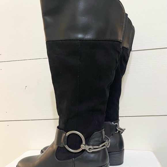 Rampage Ram-Imaron Tall Black Riding Boots size 6M NWOT - Picture 2 of 8